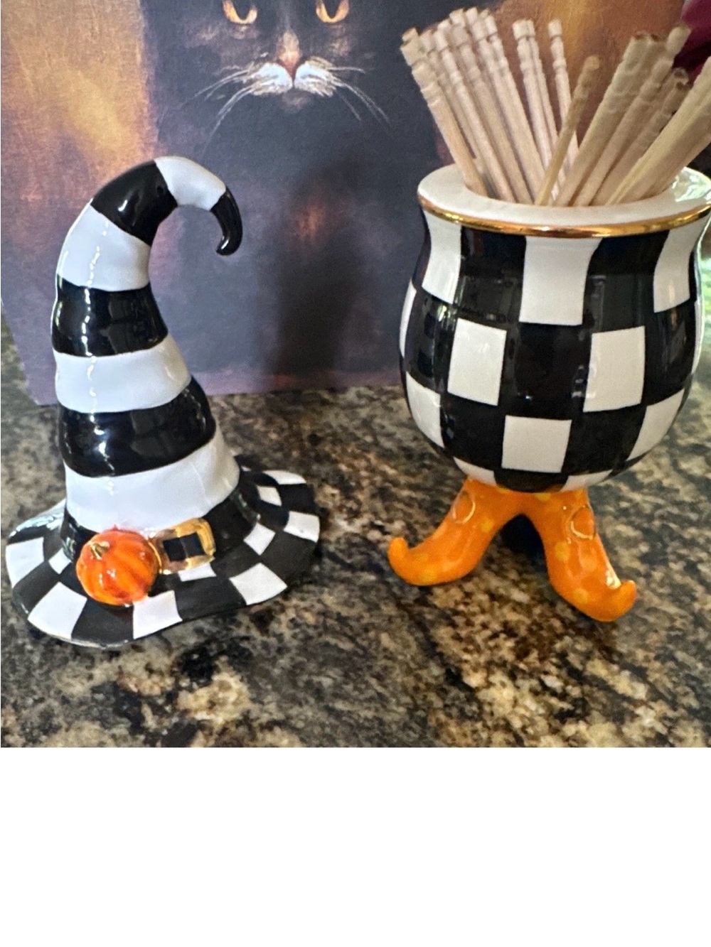 Mackenzie Childs Halloween Hostess Set